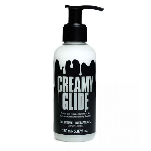 Лубрикант на водной основе Creamy Glide с консистенцией спермы - 150 мл.