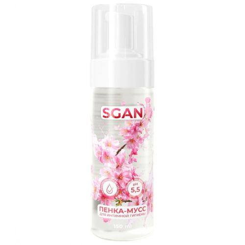 Пенка-мусс для интимной гигиены SGAN с пребиотиками - 150 мл.