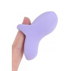 Сиреневый сенсорный вибромассажёр на палец Fuzu Sensa