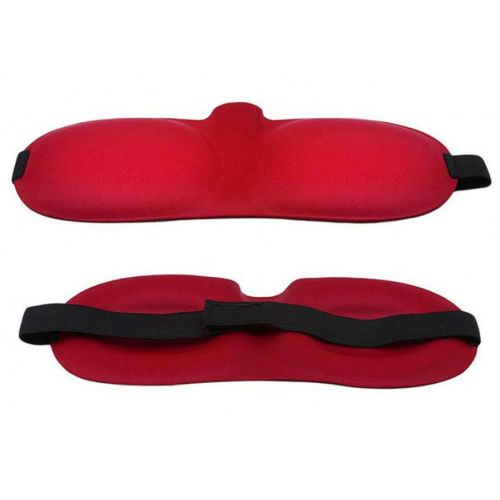 Красная глухая маска на резинке Красная глухая маска на резинке