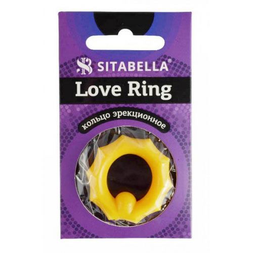 Цветное эрекционное кольцо Love Ring