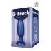 Синяя анальная пробка G Stuck - 10 см.