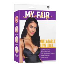 Телесная надувная секс-кукла с 3 любовными отверстиями