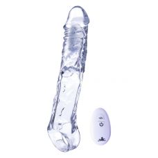 Прозрачная насадка-удлинитель Length Enhancer With Bullet с подхватом - 22,3 см. Прозрачная насадка-удлинитель Length Enhancer With Bullet с подхватом - 22,3 см.