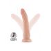 Телесный фаллоимитатор на присоске 9-Inch Posable Dildo - 22,8 см.