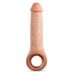 Телесная насадка-удлинитель Thrive 8.75 Inch Realistic Penis Extender Sleeve - 22,2 см.