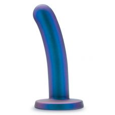 Синяя насадка с гладкой поверхностью Surrender 5.75 Inch Intermediate Pegging Dildo - 14,6 см.
