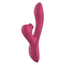 Розовый вибратор-кролик Dual G-Spot Vibe - 22,5 см.