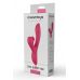 Розовый вибратор-кролик Dual G-Spot Vibe - 22,5 см.