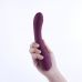 Фиолетовый вибратор Selove CurveRush для симуляции точки G - 20,3 см.