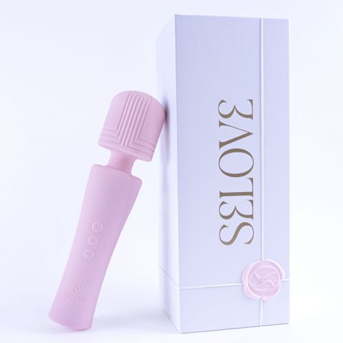Розовый wand-вибратор Selove PulseWand - 20,3 см. Розовый wand-вибратор Selove PulseWand - 20,3 см.