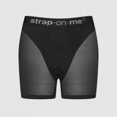 Трусики-шорты для фиксации насадок Strap-on-me Harness Lingerie Halo - size XL