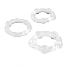 Набор из 3 эрекционных прозрачных колец