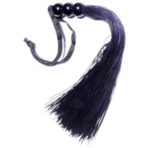 Черная силиконовая плетка - 25,4 см. Черная силиконовая плетка - 25,4 см.