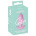 Розовая анальная пробка с вибрацией Cuties Vibrating Mini Butt Plug - 8 см.