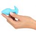 Голубая анальная пробка с вибрацией Cuties Vibrating Mini Butt Plug - 8 см. Голубая анальная пробка с вибрацией Cuties Vibrating Mini Butt Plug - 8 см.