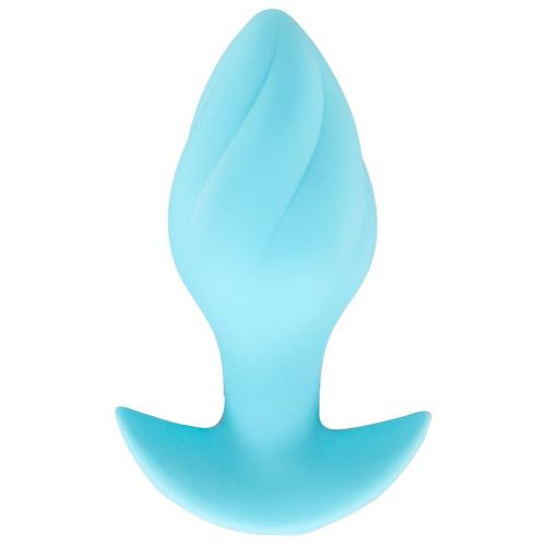 Голубая анальная пробка с вибрацией Cuties Vibrating Mini Butt Plug - 8 см. Голубая анальная пробка с вибрацией Cuties Vibrating Mini Butt Plug - 8 см.