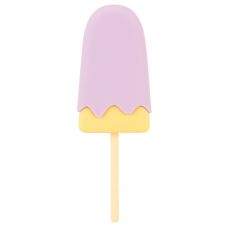 Сиреневый мини-вибратор в форме пломбира Vibrating Popsicle
