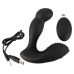 Черный вибростимулятор простаты RC Prostate Massager - 13,1 см.