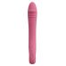 Розовый тонкий вибратор для точки G Slim G-Spot Rose - 21,4 см.