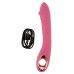 Розовый тонкий вибратор для точки G Slim G-Spot Rose - 21,4 см.