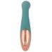 Бирюзовый вибратор для точки G The Magician G-Spot Vibrator - 19 см.