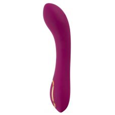 Лиловый вибратор с функцией расширения Inflatable Vibrator - 21,1 см.