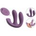Фиолетовый тройной вибратор MIREVA RC Triple Hands-Free Vibrator