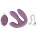 Фиолетовый тройной вибратор MIREVA RC Triple Hands-Free Vibrator