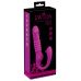 Лиловый вибратор 3 Function Vibrator с функцией фрикций и постукиванием