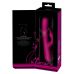 Фиолетовый вибратор 3 Function Vibrator с вращением бусин - 23 см.