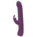 Фиолетовый вибратор-кролик 2 Function Rabbit Vibrator - 23,7 см.