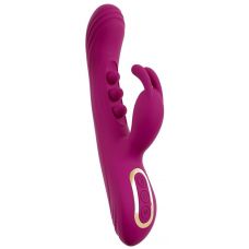 Лиловый вибратор-кролик 2 Function Vibrator Squirting - 22,5 см.