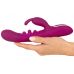 Лиловый вибратор-кролик 2 Function Vibrator Squirting - 22,5 см.