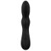 Черный вибратор-электростимулятор для точки G - 20,2 см.