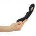 Черный вибратор-электростимулятор для точки G - 20,2 см.
