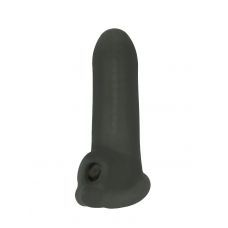 Черный фаллоудлинитель Striker - 13,5 см. Черный фаллоудлинитель Striker - 13,5 см.