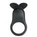 Черное перезаряжаемое виброкольцо Carlton