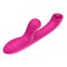 Розовый вибратор-кролик с усиленной стимуляцией точки G