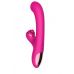 Розовый вибратор-кролик с усиленной стимуляцией точки G