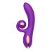 Фиолетовый вибратор-кролик с функцией вращения ствола Фиолетовый вибратор-кролик с функцией вращения ствола