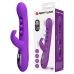 Фиолетовый вибростимулятор-кролик с шариками для точки G Sabien - 24 см. Фиолетовый вибростимулятор-кролик с шариками для точки G Sabien - 24 см.