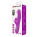 Лиловый вибромассажёр-кролик со стимуляцией точки G Yalanda - 23,9 см. Лиловый вибромассажёр-кролик со стимуляцией точки G Yalanda - 23,9 см.