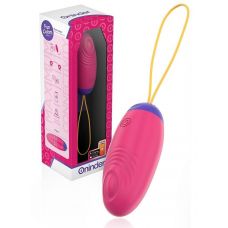 Розовое виброяйцо с функцией постукивания и управлением через приложение