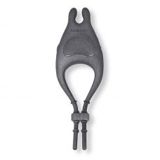 Серое эрекционное виброкольцо с управлением через приложение